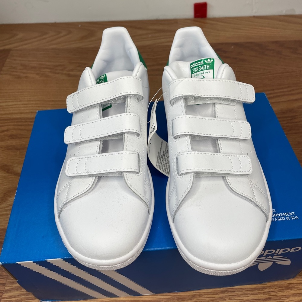 Adidas original Kids Stan Smith White M20607 Casual Sneakers Kids Shoes Size 3